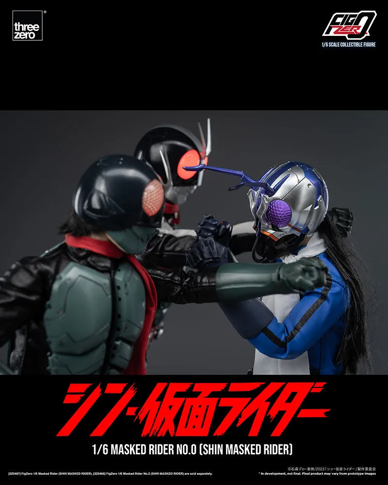 [Pre-order] Masked Rider - Masked Rider No.0 (SHIN MASKED RIDER) FigZero 1/6 Action Figure ThreeZero
