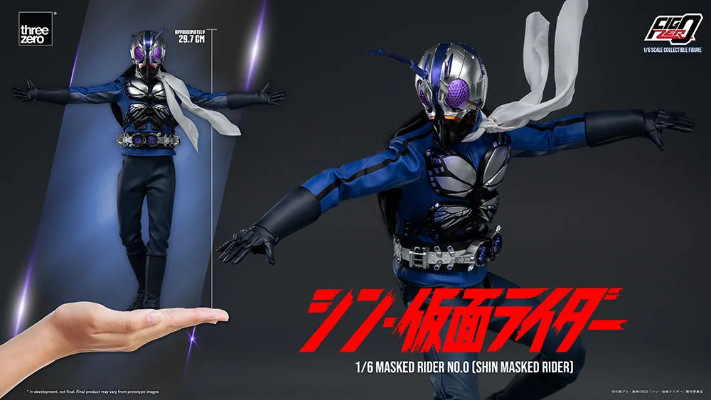 [Pre-order] Masked Rider - Masked Rider No.0 (SHIN MASKED RIDER) FigZero 1/6 Action Figure ThreeZero