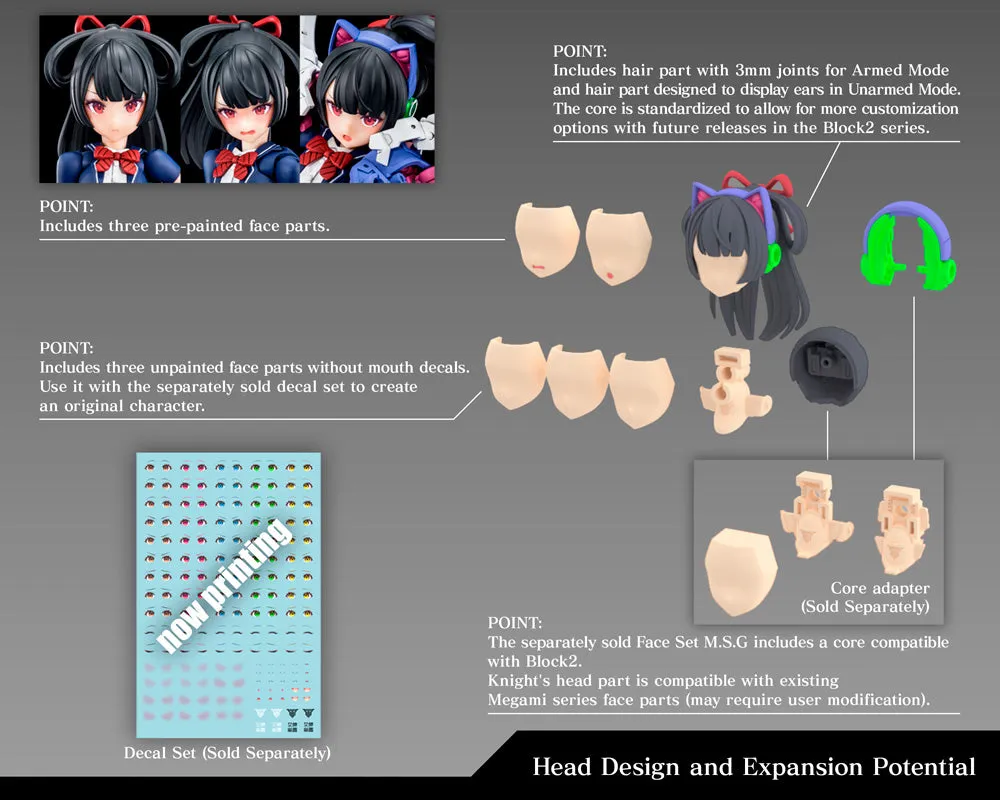 [Pre-order] Megami Device - KNIGHT Plastic Model Kit Kotobukiya