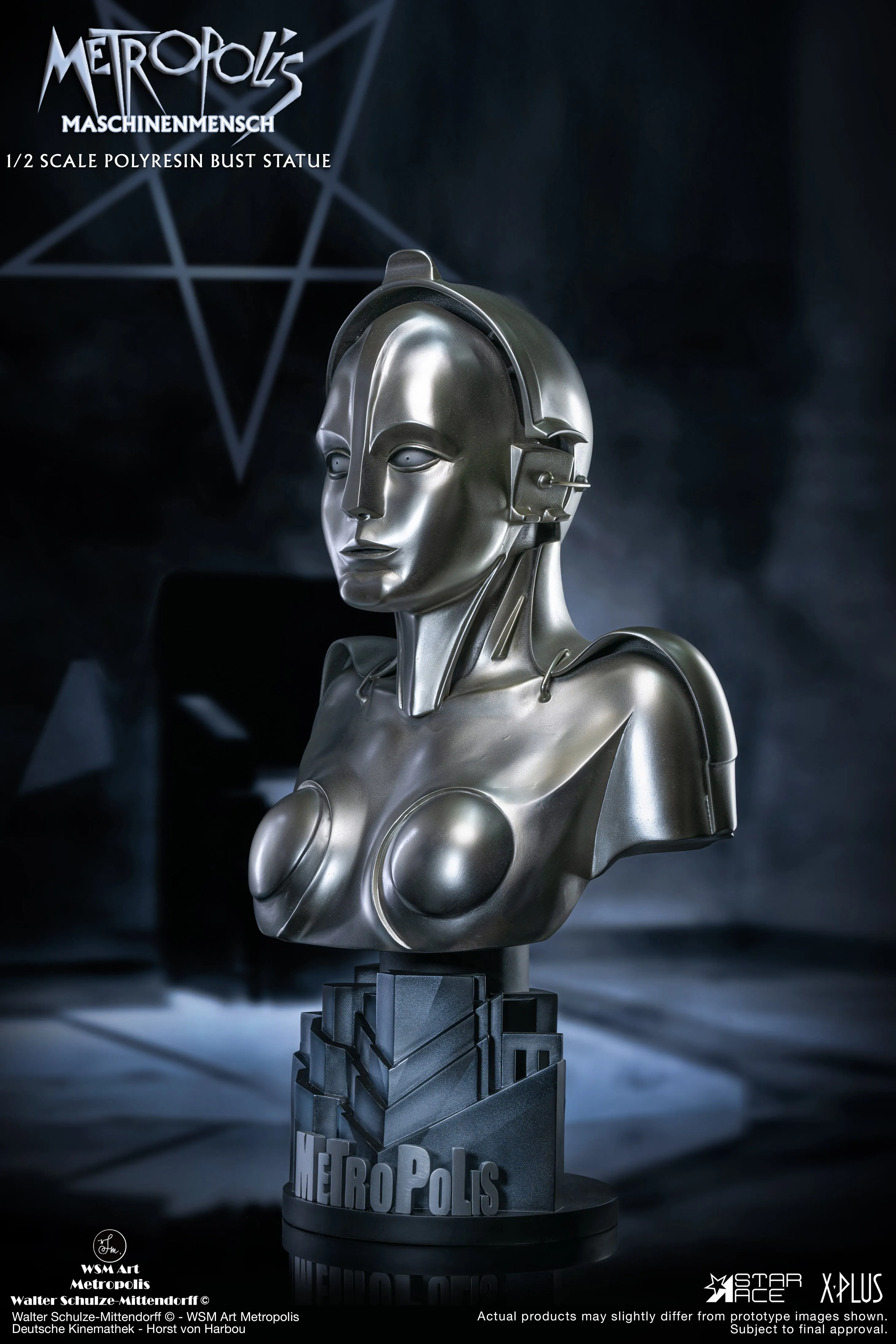 [Pre-order] Metropolis - Maschinenmensch 1/2 Scale Bust Figure Star Ace Toys