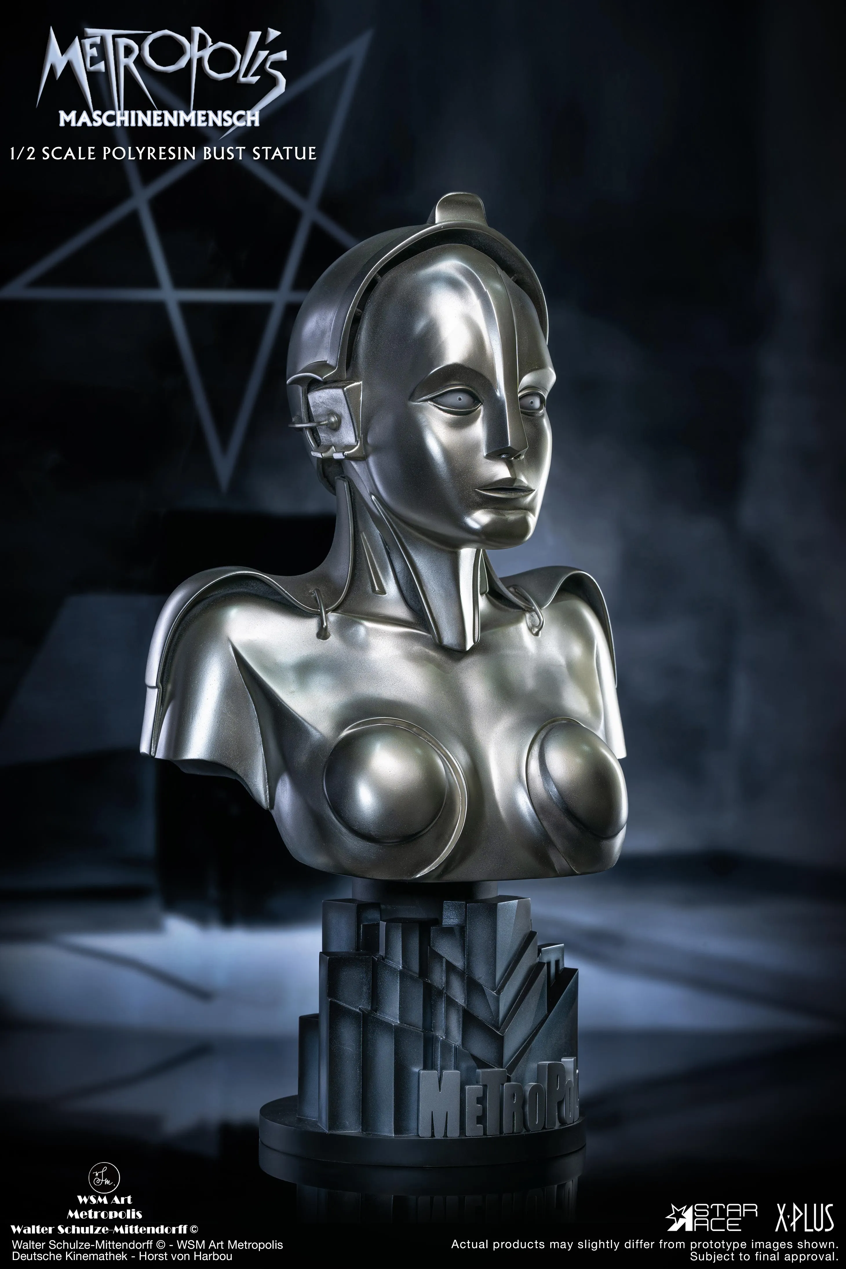 [Pre-order] Metropolis - Maschinenmensch 1/2 Scale Bust Figure Star Ace Toys