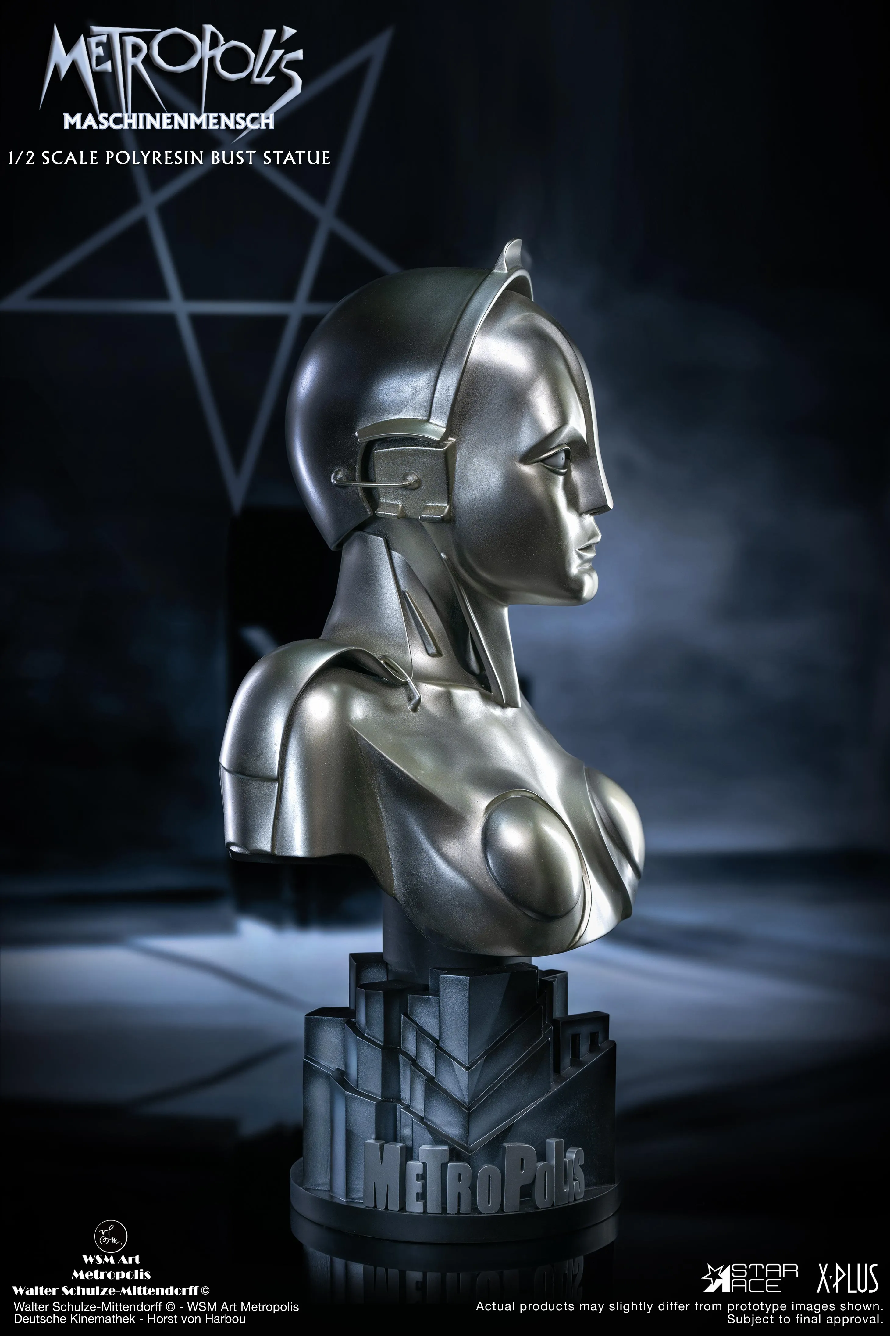 [Pre-order] Metropolis - Maschinenmensch 1/2 Scale Bust Figure Star Ace Toys
