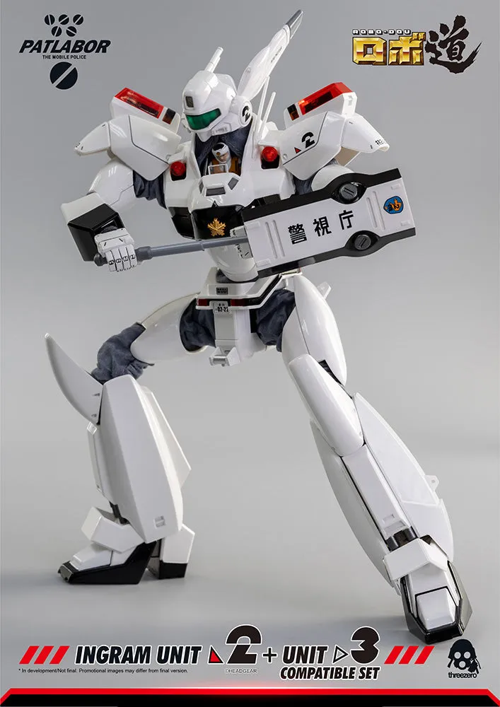 [Pre-order] Mobile Police Patlabor - ROBODOU Ingram Unit 2   Unit 3 Compatible Set Action Figure ThreeZero