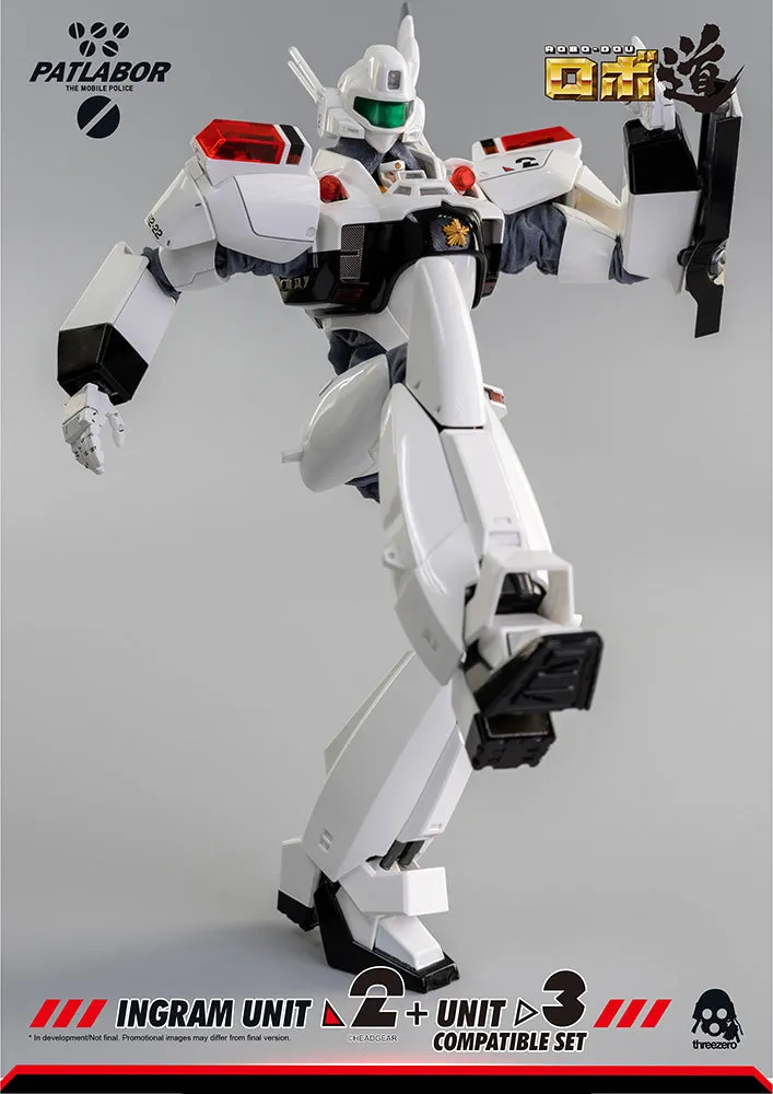 [Pre-order] Mobile Police Patlabor - ROBODOU Ingram Unit 2   Unit 3 Compatible Set Action Figure ThreeZero