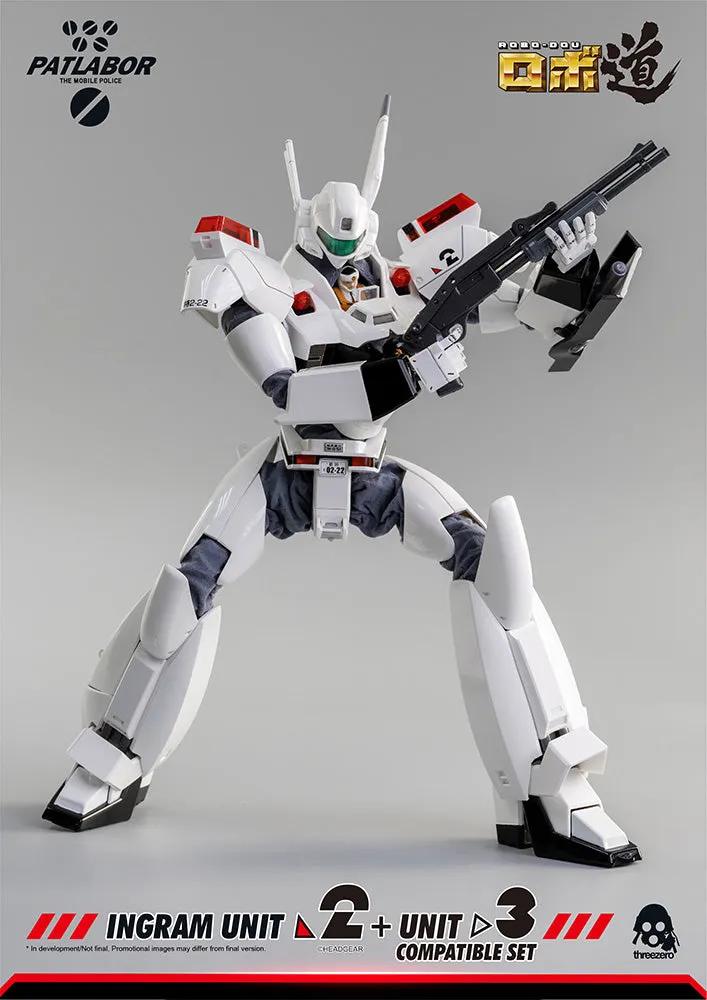 [Pre-order] Mobile Police Patlabor - ROBODOU Ingram Unit 2   Unit 3 Compatible Set Action Figure ThreeZero