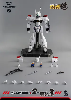 [Pre-order] Mobile Police Patlabor - ROBODOU Ingram Unit 2   Unit 3 Compatible Set Action Figure ThreeZero