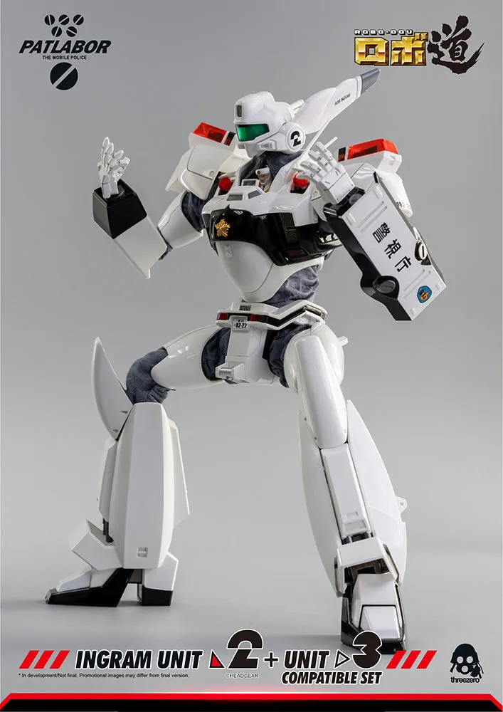[Pre-order] Mobile Police Patlabor - ROBODOU Ingram Unit 2   Unit 3 Compatible Set Action Figure ThreeZero