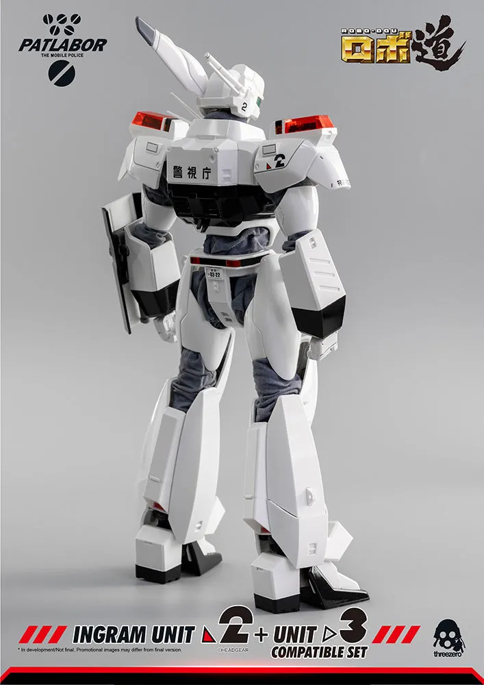 [Pre-order] Mobile Police Patlabor - ROBODOU Ingram Unit 2   Unit 3 Compatible Set Action Figure ThreeZero