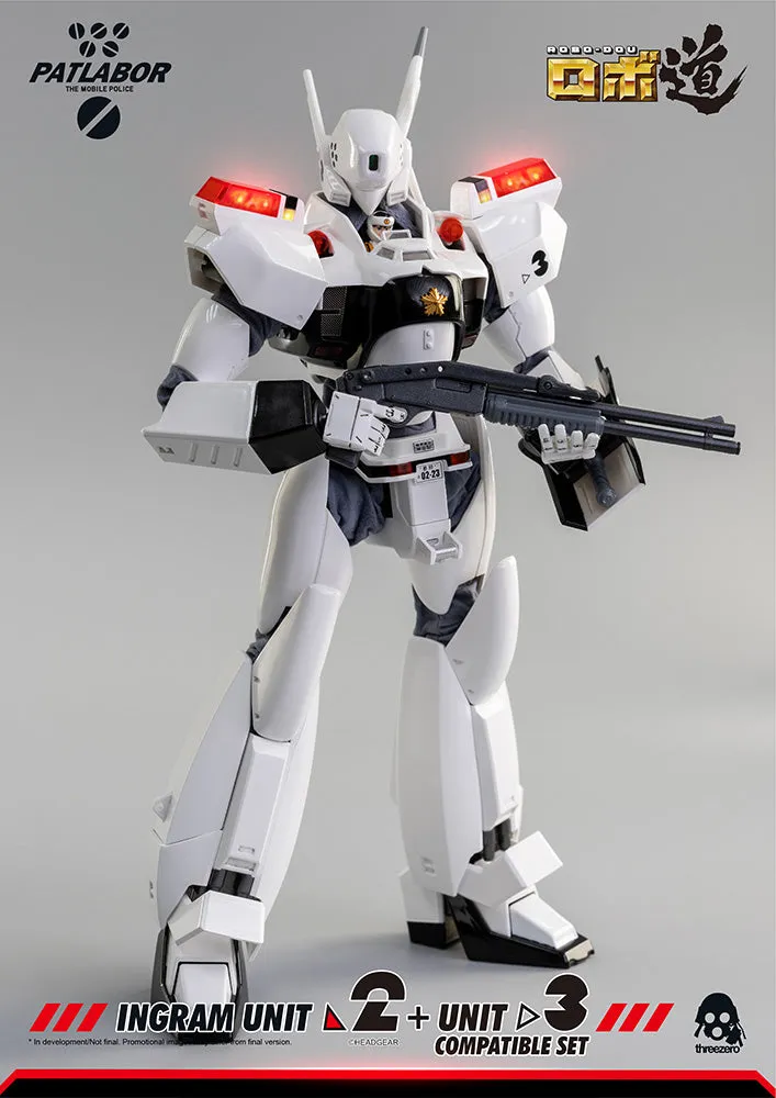[Pre-order] Mobile Police Patlabor - ROBODOU Ingram Unit 2   Unit 3 Compatible Set Action Figure ThreeZero