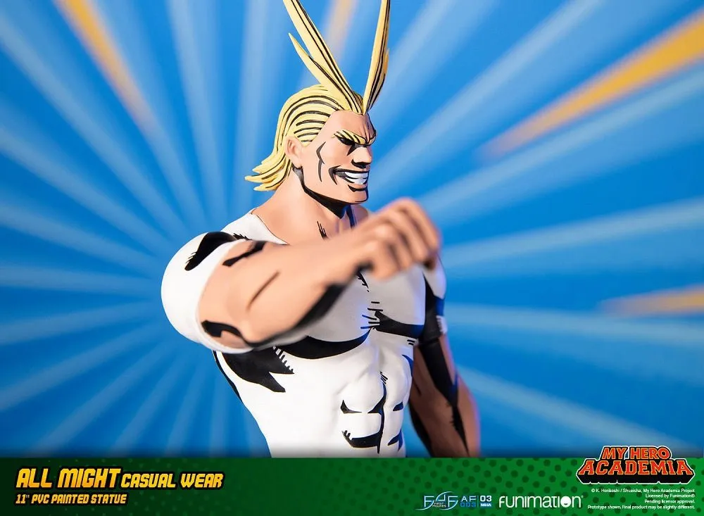 [Pre-order] My Hero Academia - All Might (Golden Age&Casual Wear) PVC Statue Action Figure First 4 Figures