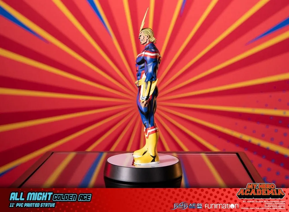 [Pre-order] My Hero Academia - All Might (Golden Age&Casual Wear) PVC Statue Action Figure First 4 Figures