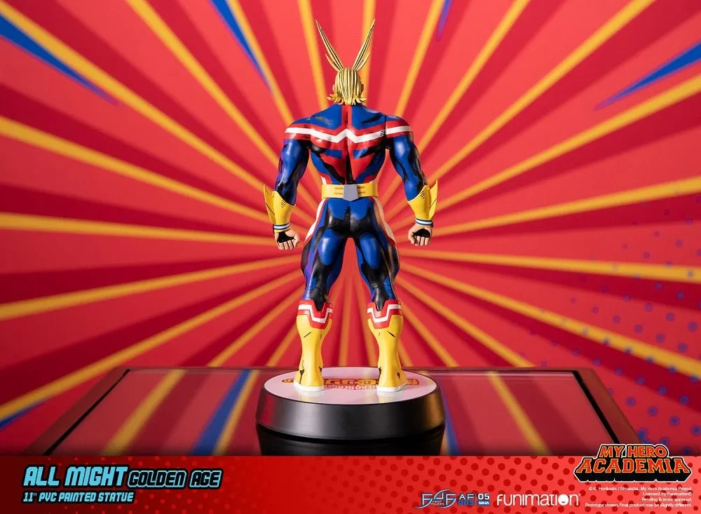 [Pre-order] My Hero Academia - All Might (Golden Age&Casual Wear) PVC Statue Action Figure First 4 Figures
