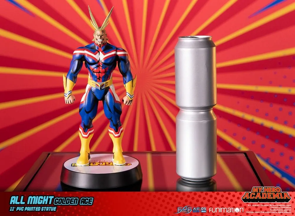 [Pre-order] My Hero Academia - All Might (Golden Age&Casual Wear) PVC Statue Action Figure First 4 Figures