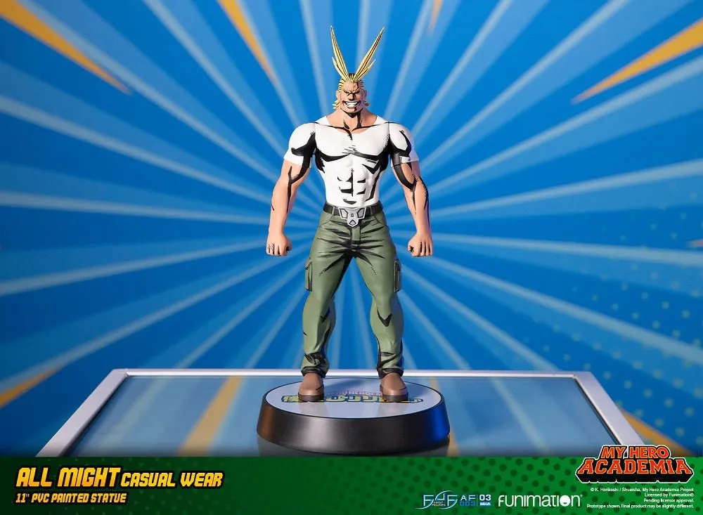 [Pre-order] My Hero Academia - All Might (Golden Age&Casual Wear) PVC Statue Action Figure First 4 Figures