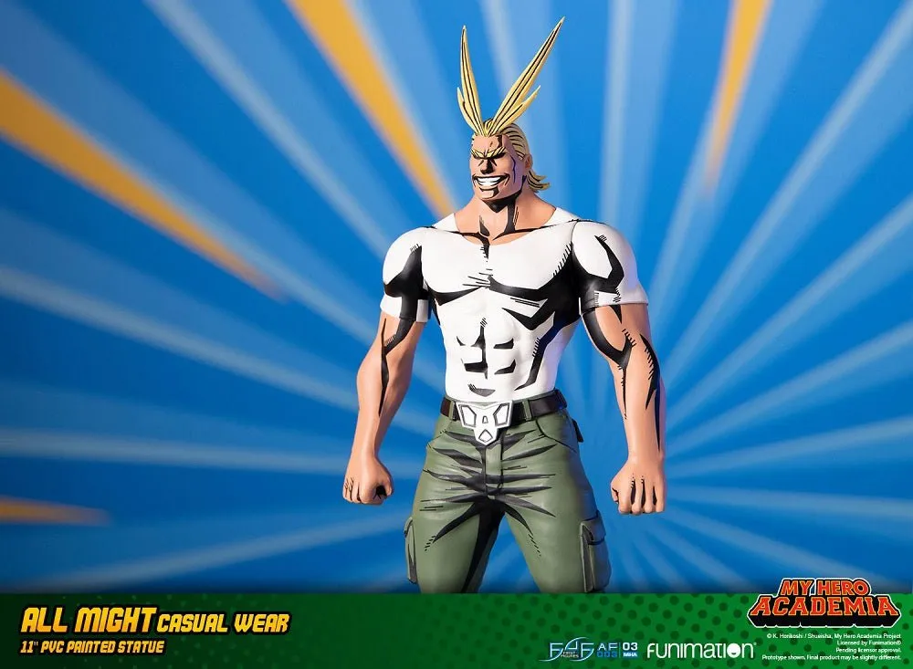 [Pre-order] My Hero Academia - All Might (Golden Age&Casual Wear) PVC Statue Action Figure First 4 Figures