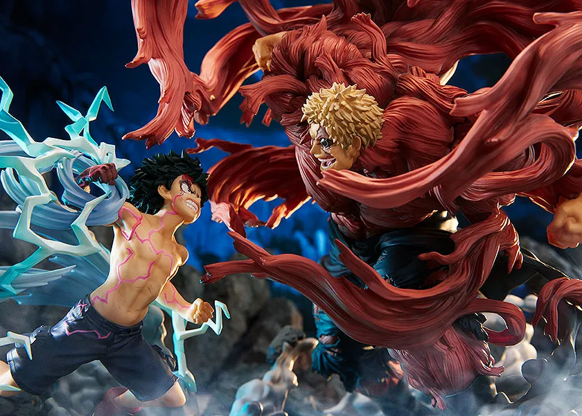 [Pre-order] My Hero Academia - Izuku Midoriya vs. Muscular Super Situation Complete Painted Plastic Figure Tomy