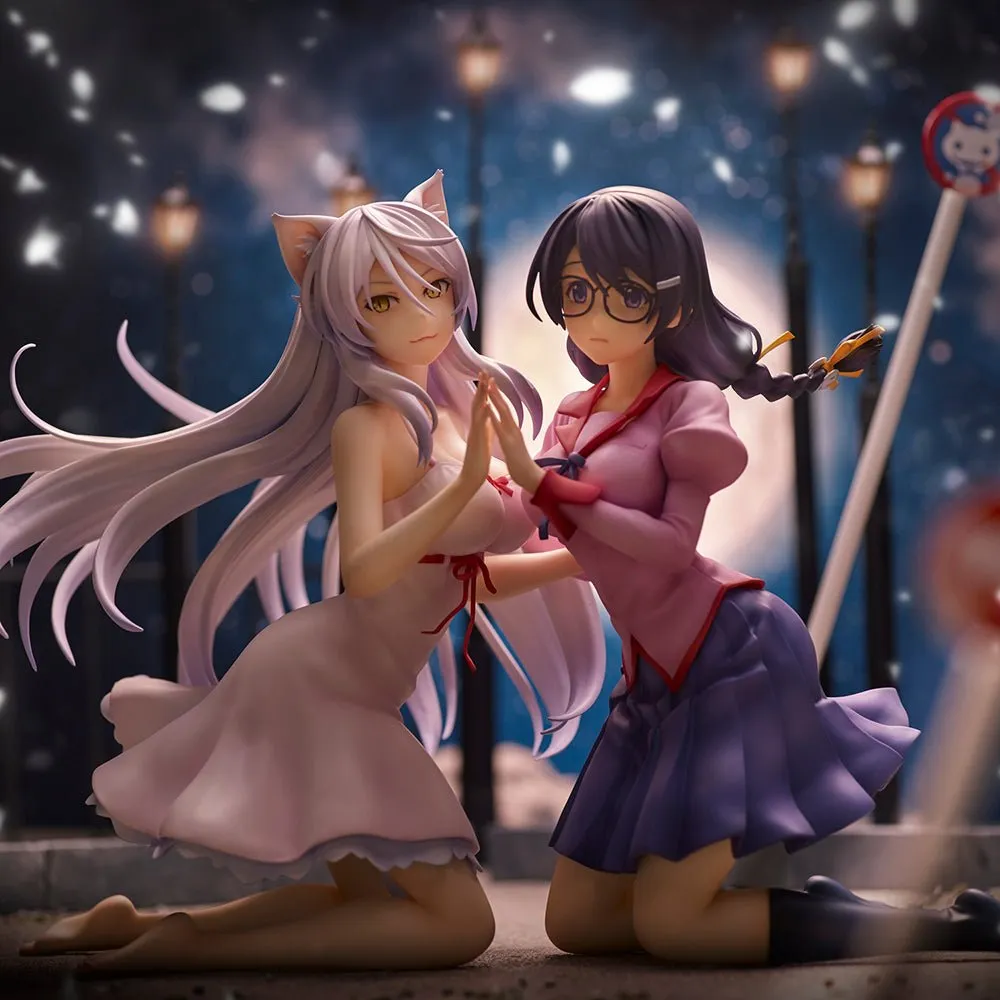 [Pre-order] Nekomonogatari -Tsubasa Hanekawa (2pk Set) Non-Scale Figure Union Creative