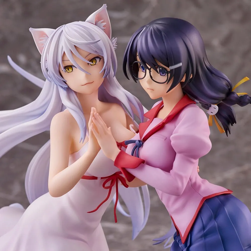 [Pre-order] Nekomonogatari -Tsubasa Hanekawa (2pk Set) Non-Scale Figure Union Creative