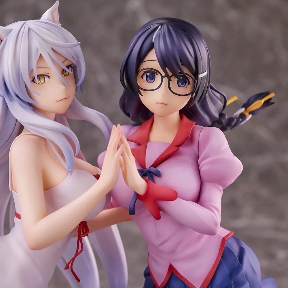 [Pre-order] Nekomonogatari -Tsubasa Hanekawa (2pk Set) Non-Scale Figure Union Creative