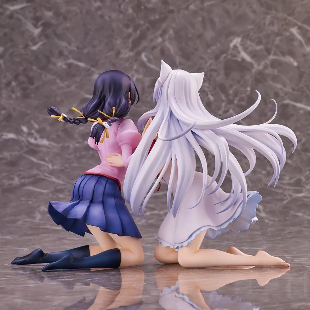 [Pre-order] Nekomonogatari -Tsubasa Hanekawa (2pk Set) Non-Scale Figure Union Creative