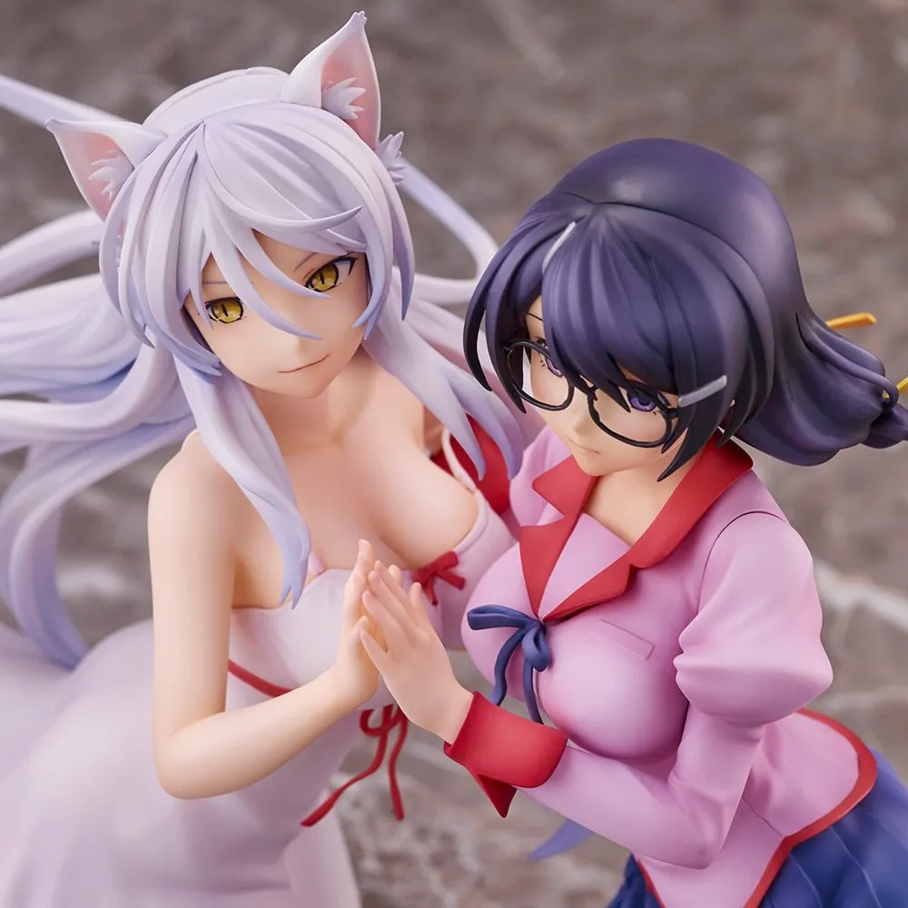 [Pre-order] Nekomonogatari -Tsubasa Hanekawa (2pk Set) Non-Scale Figure Union Creative
