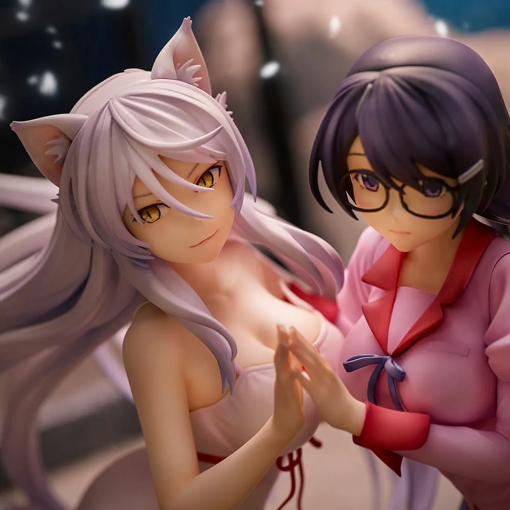 [Pre-order] Nekomonogatari -Tsubasa Hanekawa (2pk Set) Non-Scale Figure Union Creative