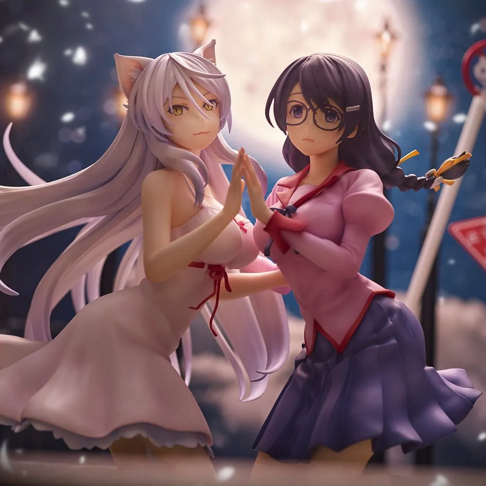 [Pre-order] Nekomonogatari -Tsubasa Hanekawa (2pk Set) Non-Scale Figure Union Creative