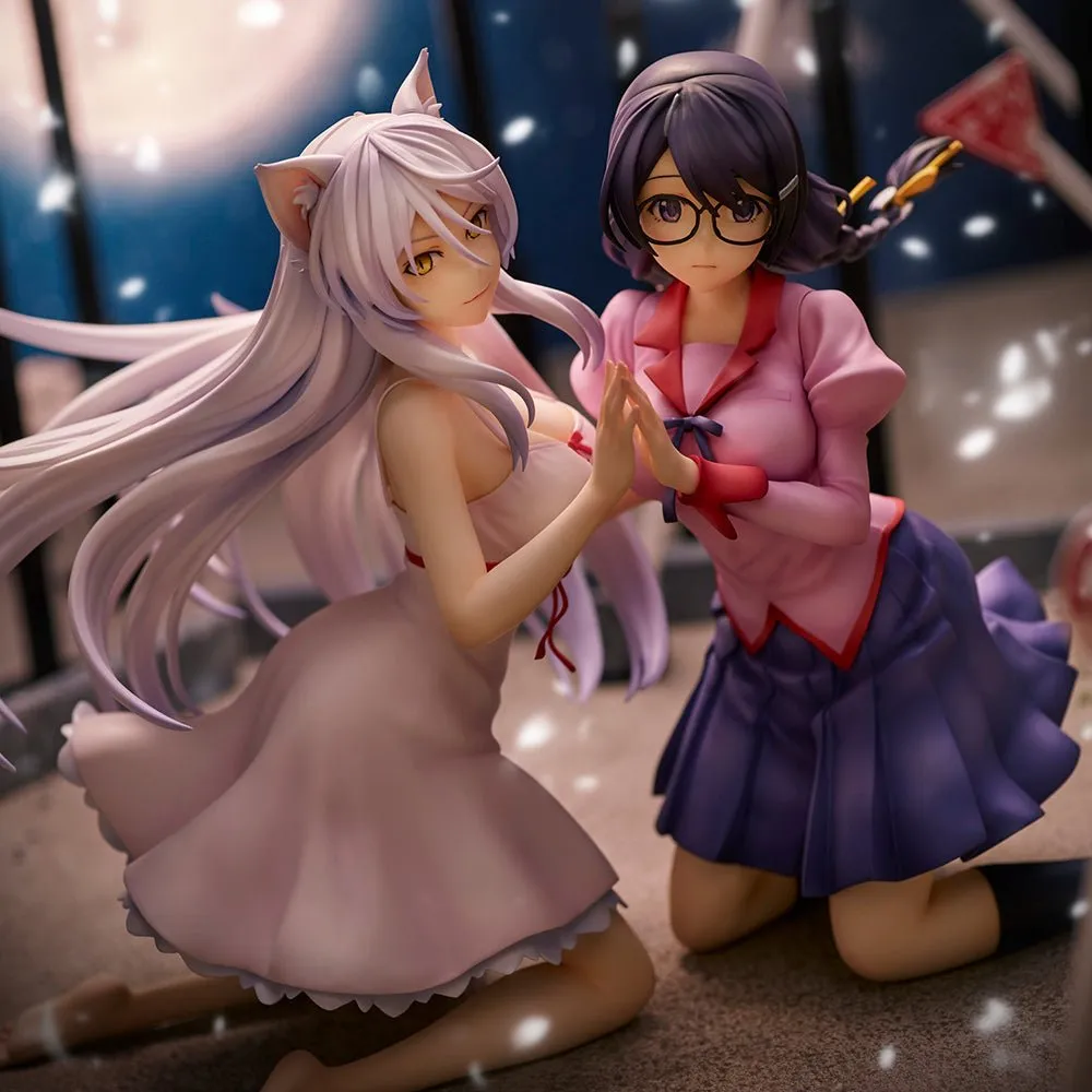[Pre-order] Nekomonogatari -Tsubasa Hanekawa (2pk Set) Non-Scale Figure Union Creative