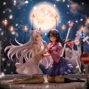[Pre-order] Nekomonogatari -Tsubasa Hanekawa (2pk Set) Non-Scale Figure Union Creative