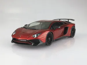 [Pre-order] None - '15 Lamborghini Aventador SV 1/24 Scale Plastic Model Kit Aoshima