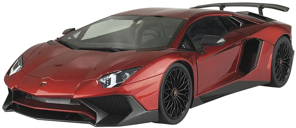 [Pre-order] None - '15 Lamborghini Aventador SV 1/24 Scale Plastic Model Kit Aoshima