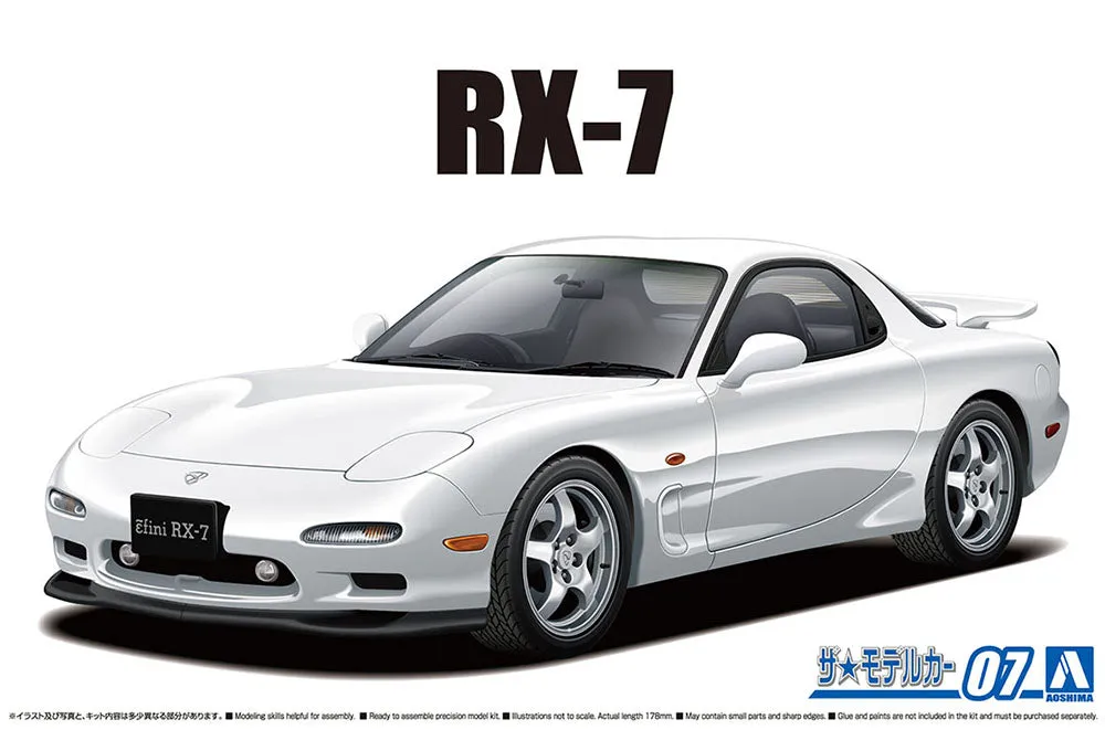 [Pre-order] None - MAZDA FD3S RX-7 '96 1/24 Plastic Model Kit Aoshima