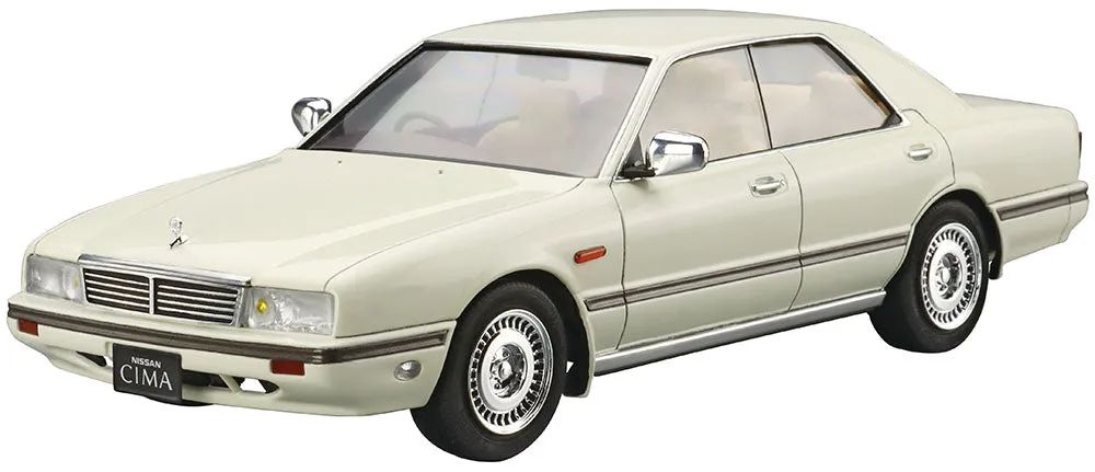 [Pre-order] None - NISSAN Y31 CIMA TYPE II LIMITED '90 1/24 Plastic Model Kit Aoshima