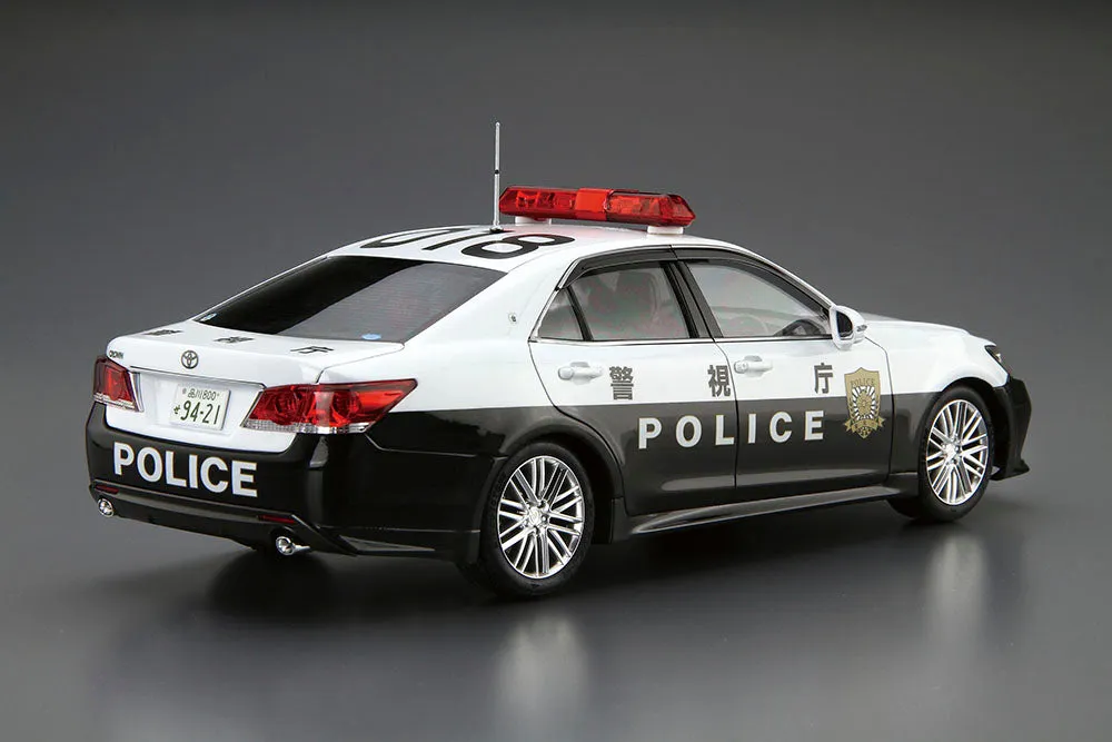 [Pre-order] None - TOYOTA GRS214 CROWN PATROL CAR FOR TRAFFIC CONTROL '16 1/24 Scale Plastic Model Kit Aoshima
