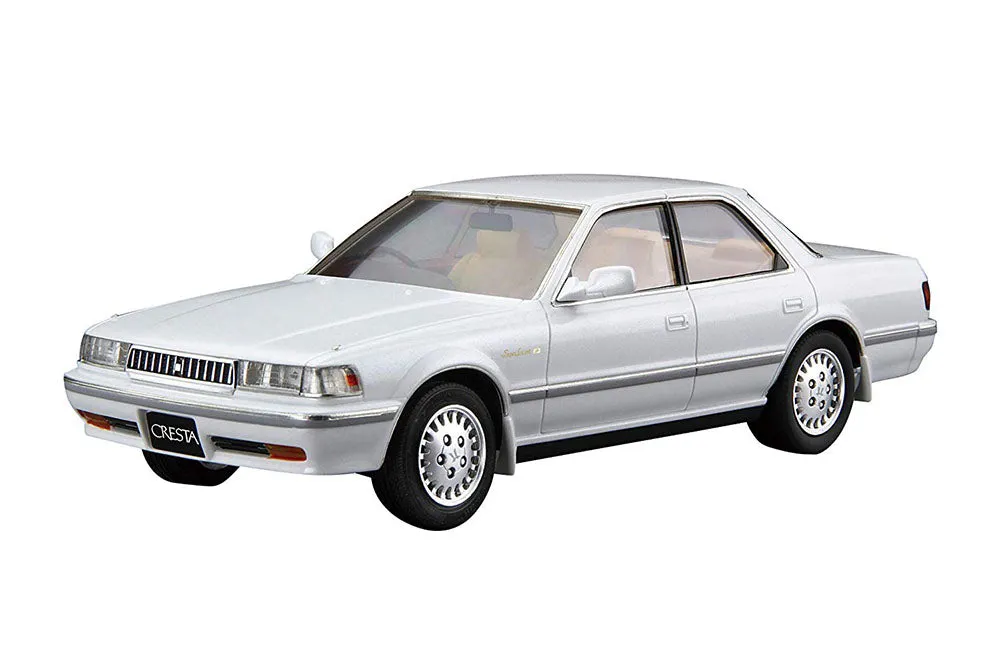 [Pre-order] None - TOYOTA JZX81 CRESTA 2.5Super Lucent G '90 1/24 Scale Plastic Model Kit Aoshima