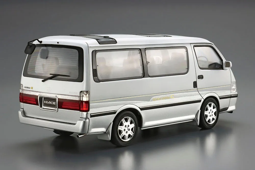 [Pre-order] None - TOYOTA KZH100G HIACE SUPER CUSTOM G '99 1/24 Scale Plastic Model Kit Aoshima