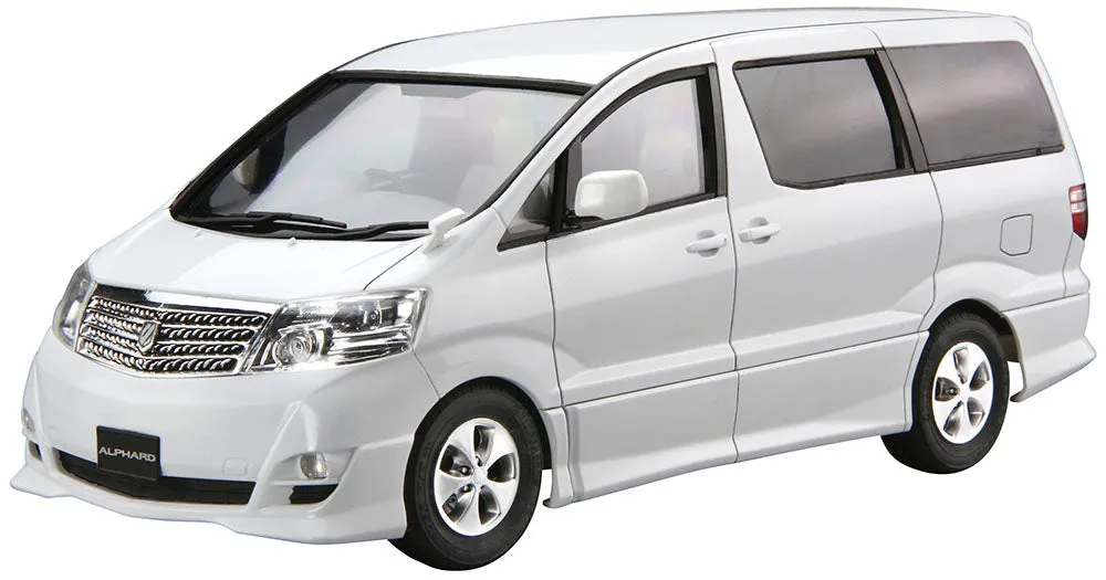 [Pre-order] None - TOYOTA NH10W ALPHARD G/V MS/AS '05 1/24 Scale Plastic Model Kit Aoshima