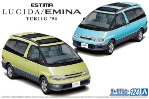 [Pre-order] None - TOYOTA TCR11G ESTIMA LUCIDA/EMINA '94 1/24 Scale Plastic Model Kit Aoshima