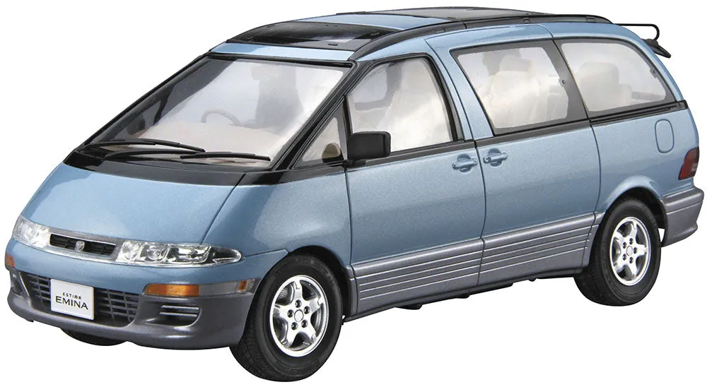 [Pre-order] None - TOYOTA TCR11G ESTIMA LUCIDA/EMINA '94 1/24 Scale Plastic Model Kit Aoshima