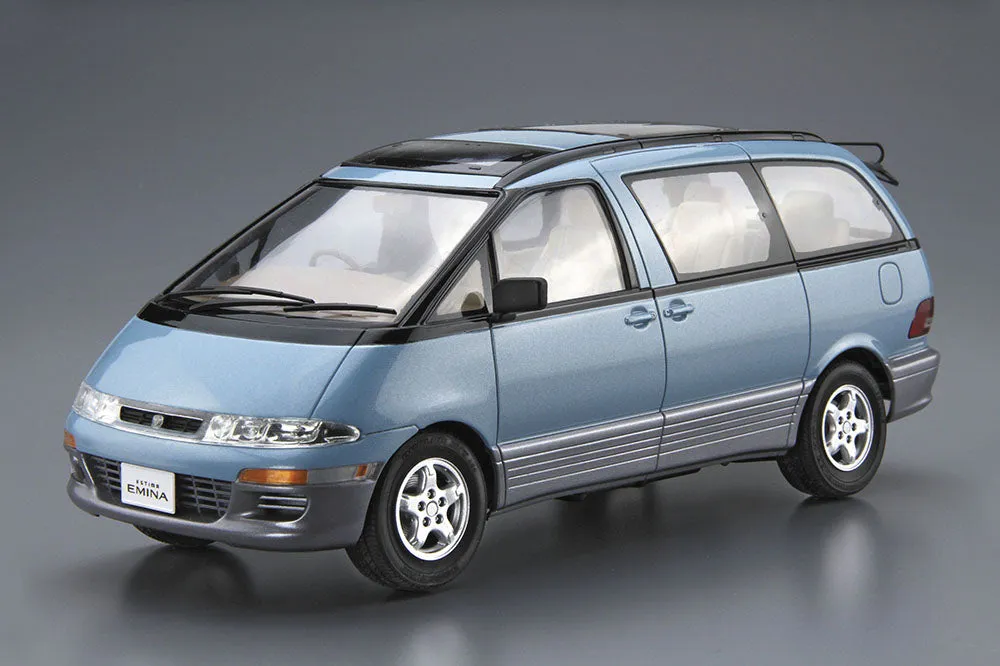 [Pre-order] None - TOYOTA TCR11G ESTIMA LUCIDA/EMINA '94 1/24 Scale Plastic Model Kit Aoshima