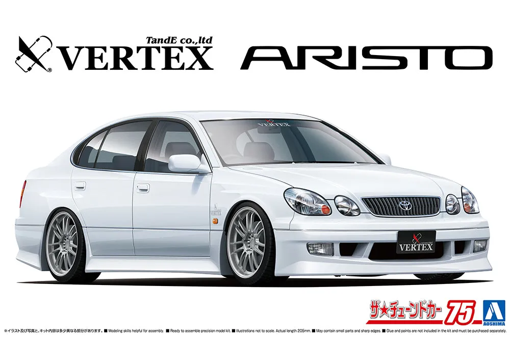 [Pre-order] None - VERTEX JZS161 ARISTO '00 (TOYOTA) 1/24 Plastic Model Kit Aoshima