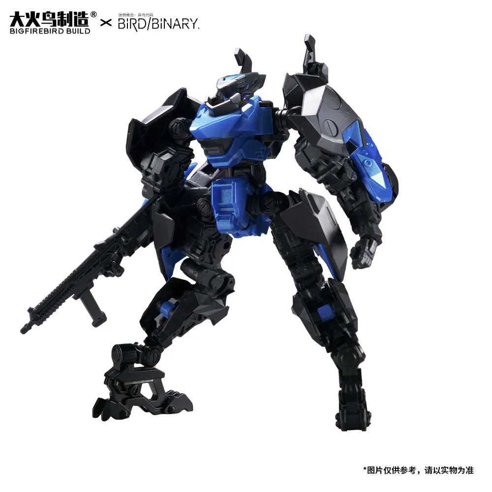 [Pre-order] Original Character - Bird/Binary Ficedula 1/12 Scale Plastic Model Kit Big Firebird Toys
