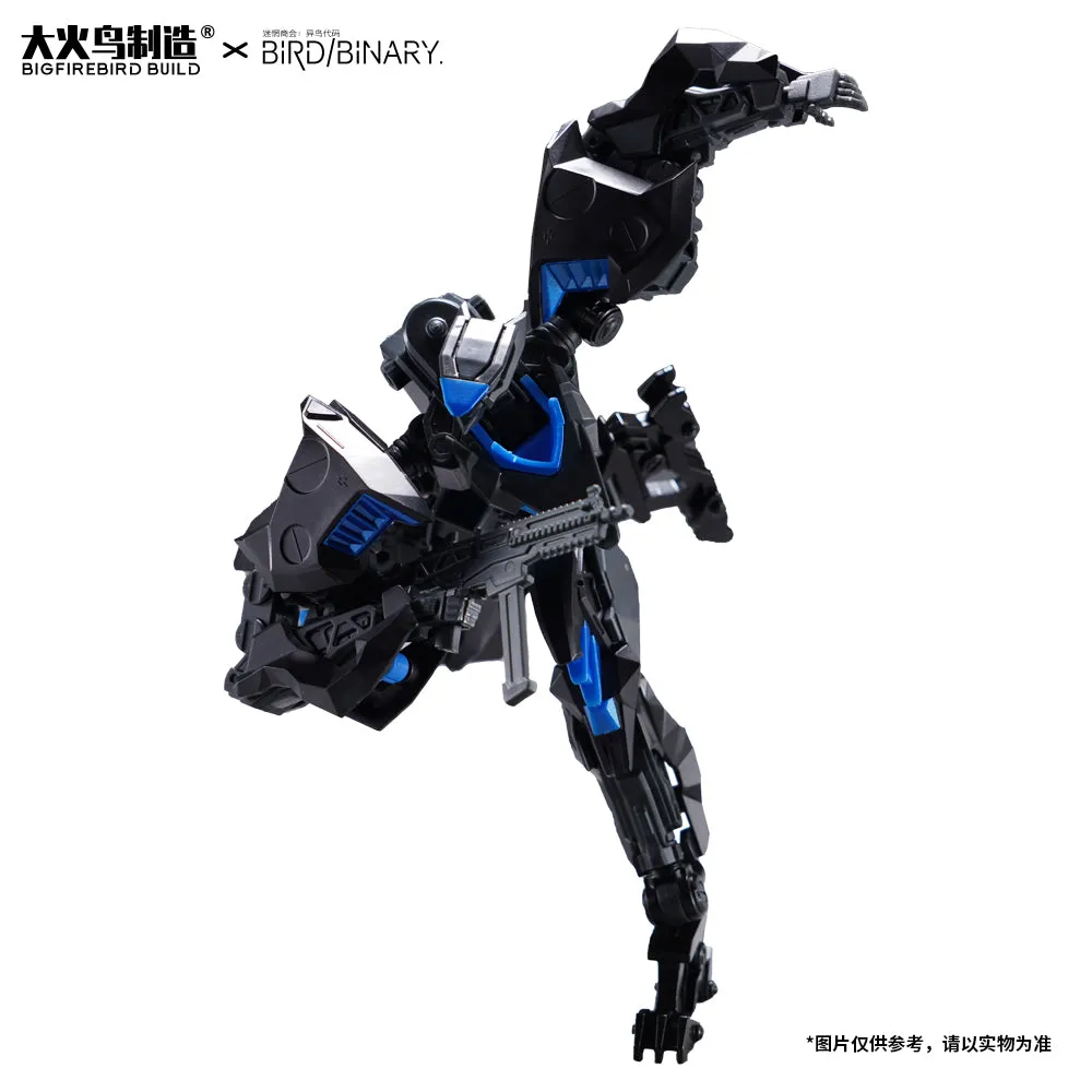 [Pre-order] Original Character - Bird/Binary Ficedula 1/12 Scale Plastic Model Kit Big Firebird Toys