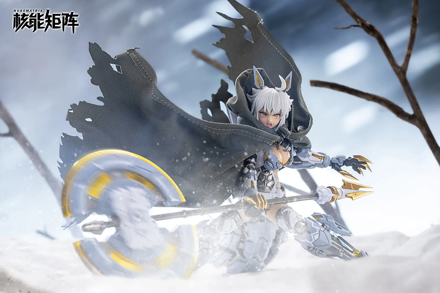 [Pre-order] Original Character - Cyber Forest Fantasy Girls Ff0119 Mad Wolf Plastic Model Kit Nuke Matrix