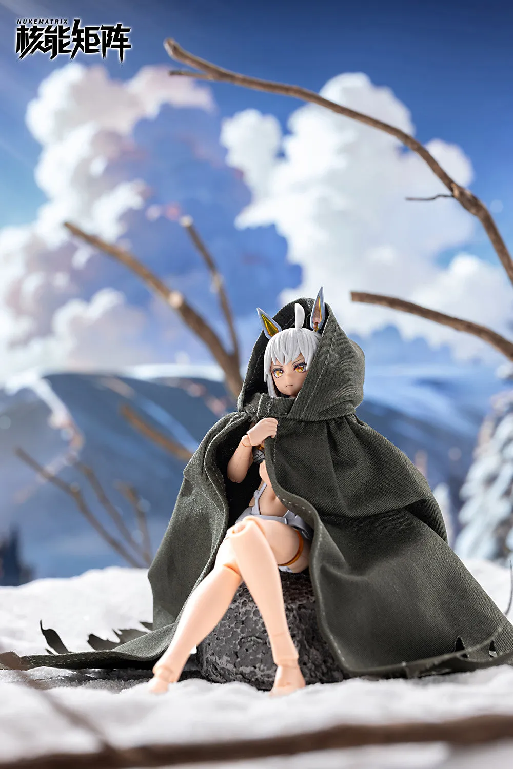 [Pre-order] Original Character - Cyber Forest Fantasy Girls Ff0119 Mad Wolf Plastic Model Kit Nuke Matrix