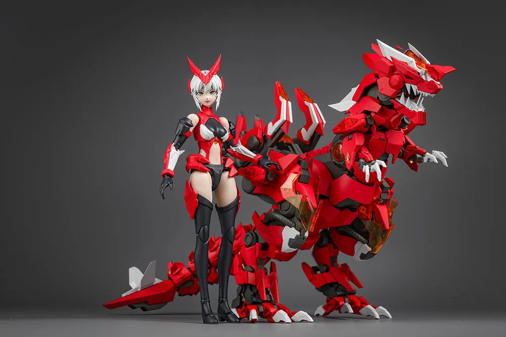[Pre-order] Original Character - Longji-01 Yutyrannus & Huoying Plastic Model Kit X-PLAY