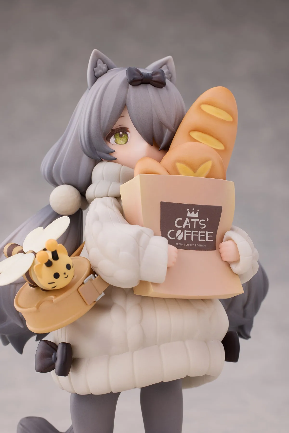 [Pre-order] Original Character - Tea Time Cats DLC Series Meow Town Bakery Shop Assistant & Customer Cat Mini Figure RIBOSE
