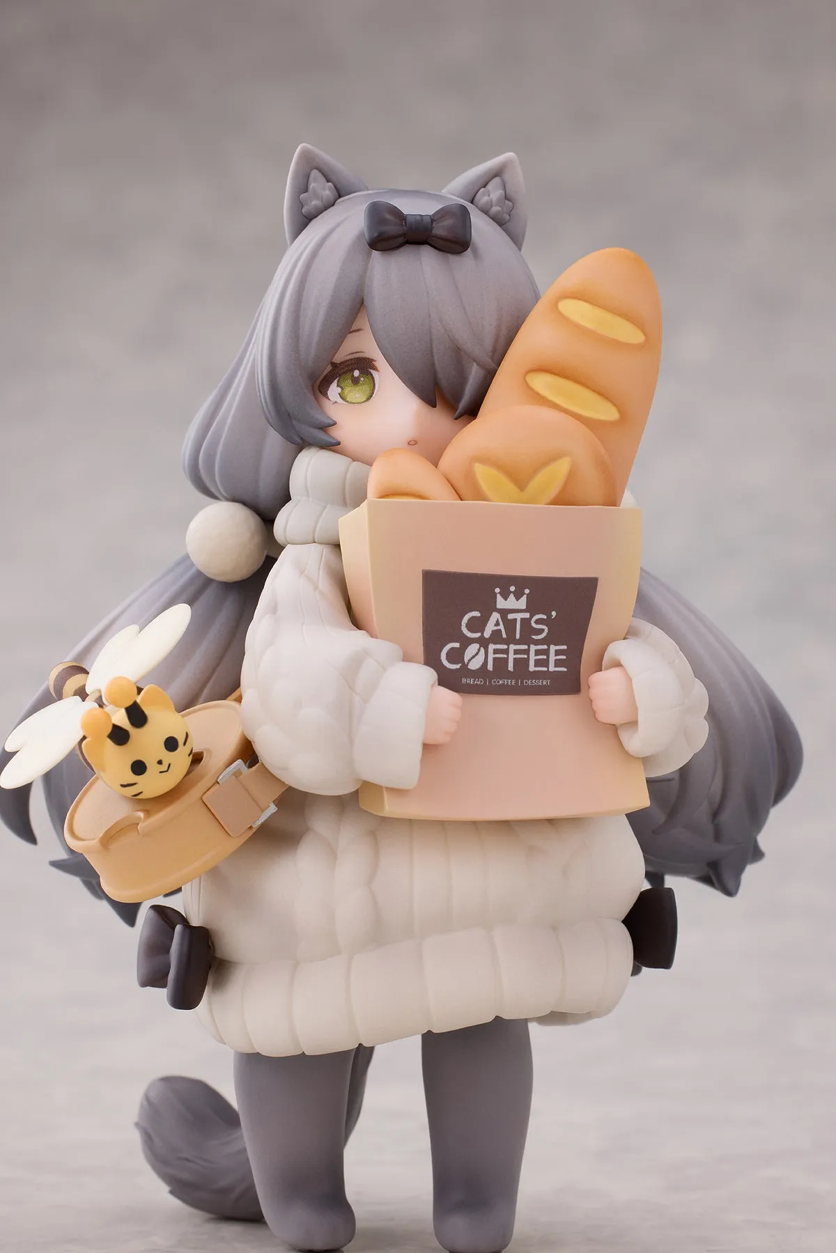 [Pre-order] Original Character - Tea Time Cats DLC Series Meow Town Bakery Shop Assistant & Customer Cat Mini Figure RIBOSE