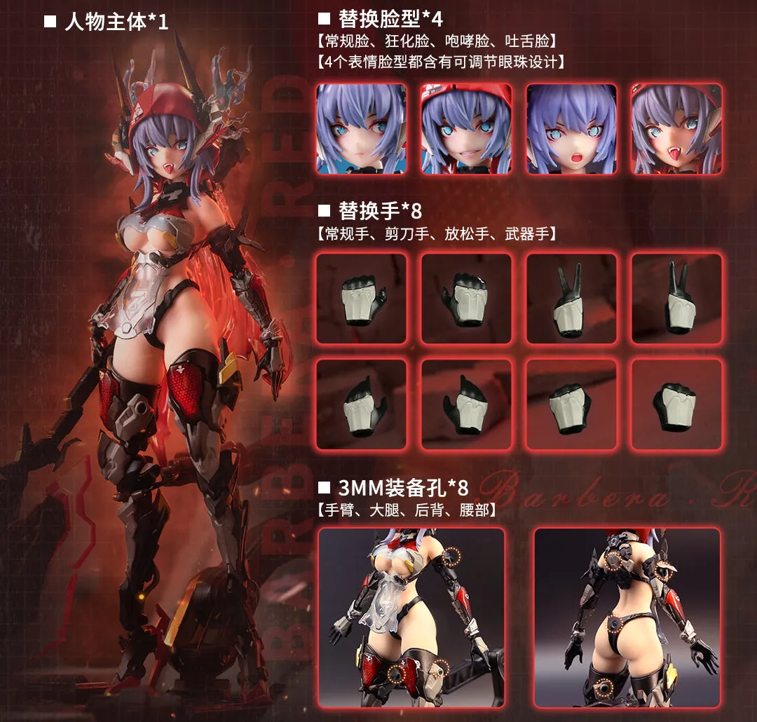 [Pre-order] Original Character - Thunderbolt-BarberaRed 1/9 Action Figure AniMester