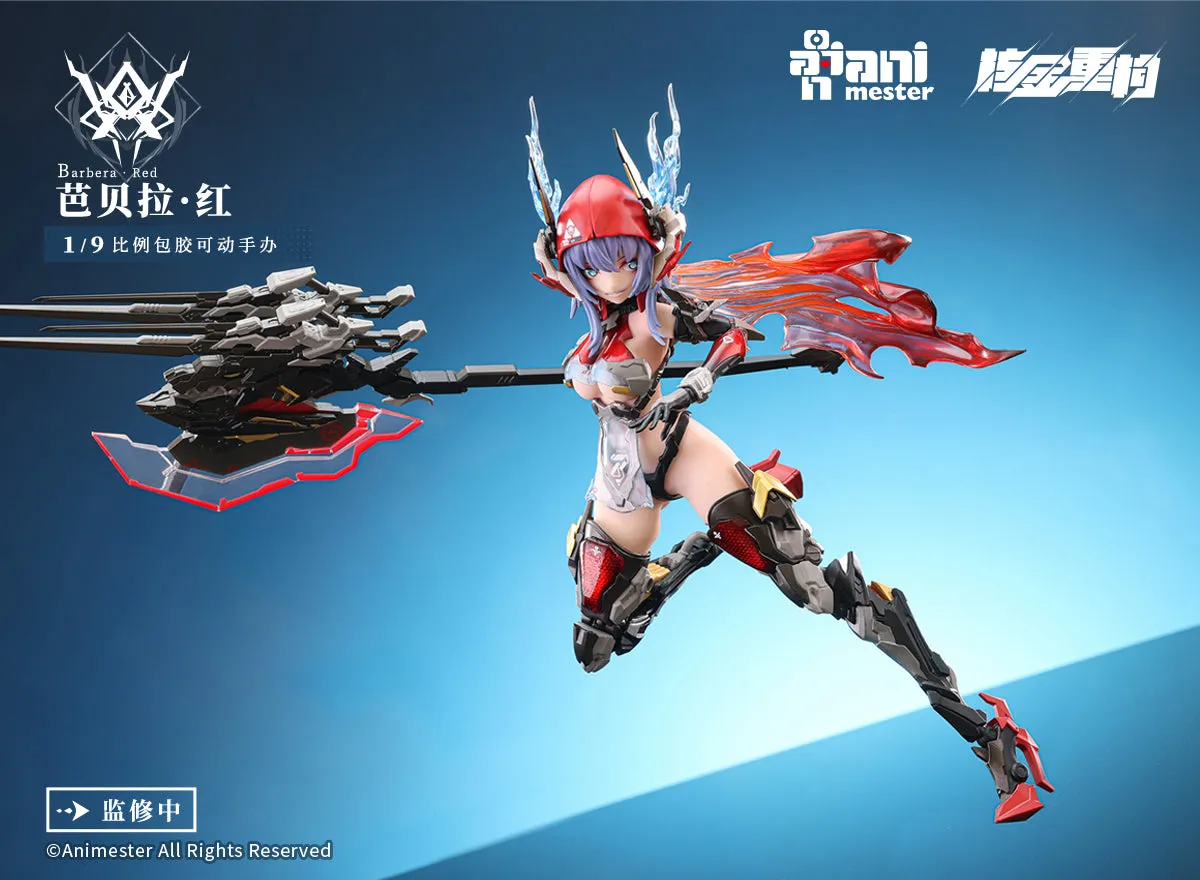 [Pre-order] Original Character - Thunderbolt-BarberaRed 1/9 Action Figure AniMester